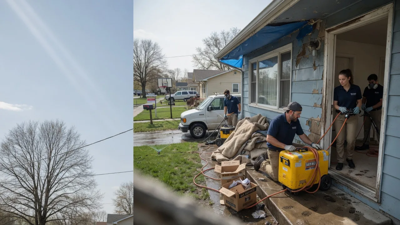 Basement Flood Cleanup in Wilsey, KS near me